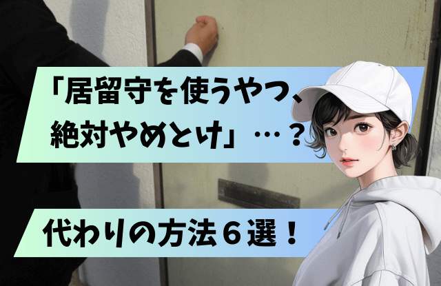 居留守使うやつ絶対やめとけ,居留守,マズイ,一人暮らし,危険,居留守を使う心理