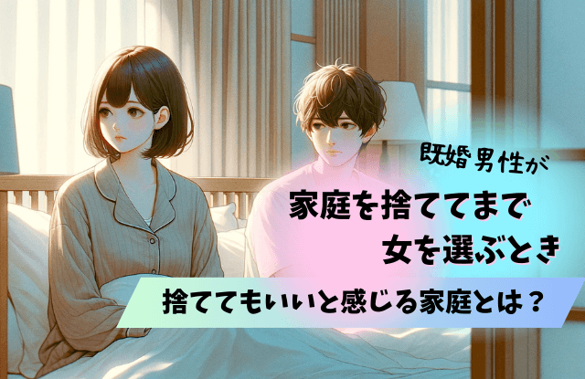 家庭を捨ててまで選んだ女性,既婚者,既婚男性,特徴,不倫相手,本気,共通点,コツ,方法